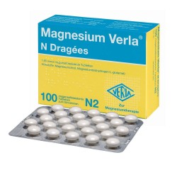 MAGNESIUM VERLA N DRAGEES...