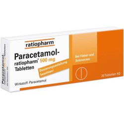 Paracetamol Ratio 500mg (20...