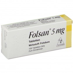 Folsan 5mg (100 ST.)