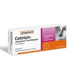 Cetirizin Ratiopharm 10mg...